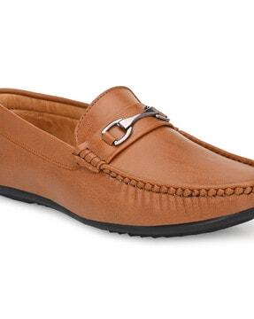 slip-on round toe shoes
