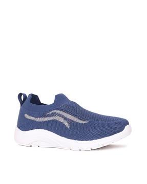 slip-on running shoes