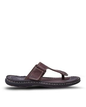 slip-on sandals with adjustable strap