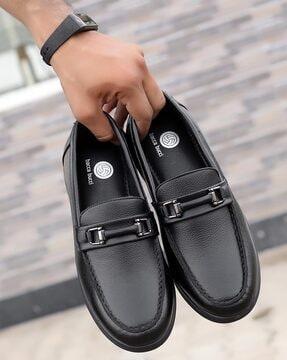 slip-on shoes with pu upper