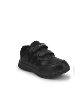 slip-on shoes with velcro fastening
