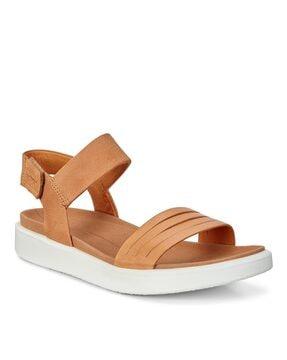 slip-on slingback open-toe sandals