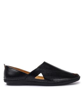 slip-on style flat heels loafers