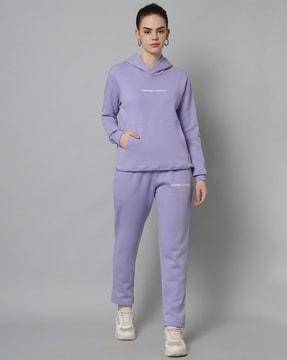 slip-on style full sleeves track suit set