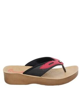 slip-on style thong flip-flops