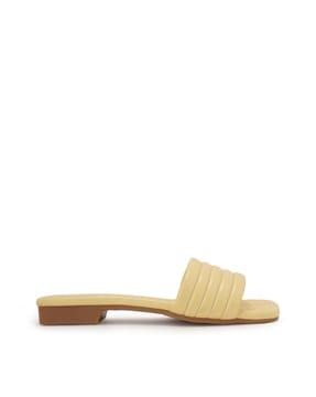 slip-on stylised flat sandals 