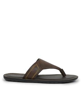 slip-on thong-strap flip-flops