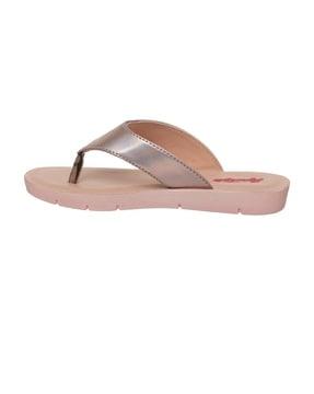 slip-on thong-strap flip-flops