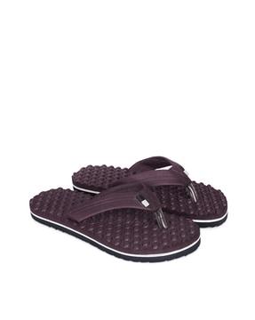 slip-on thong-strap flip-flops