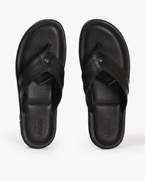 slip-on thong-strap sandals