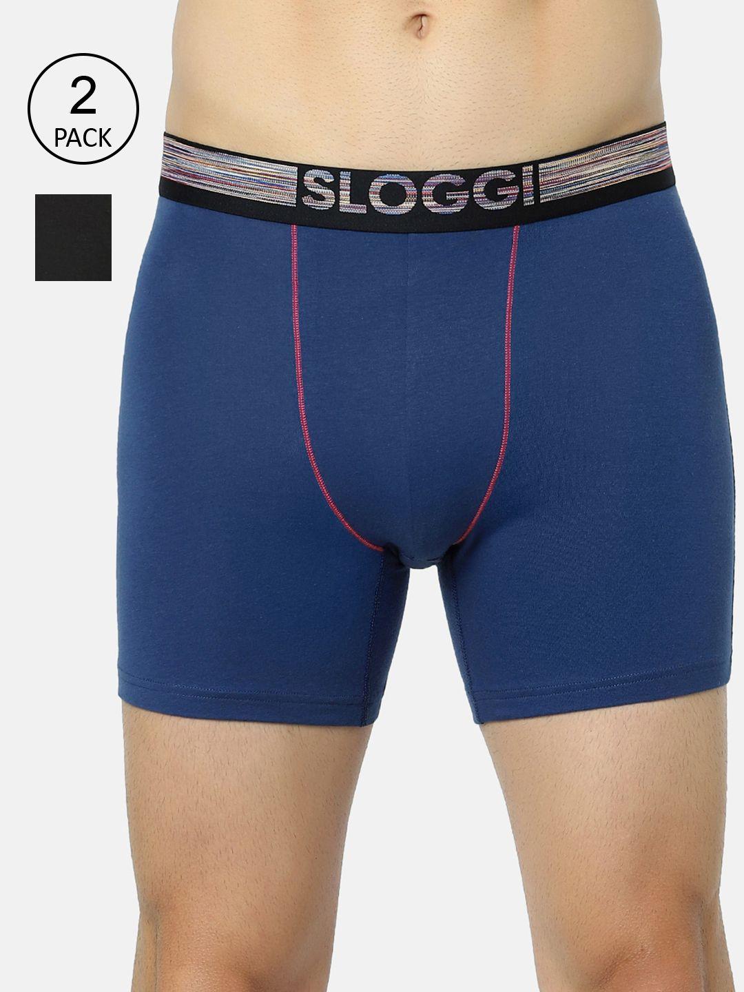 sloggi men pack of 2 solid trunk