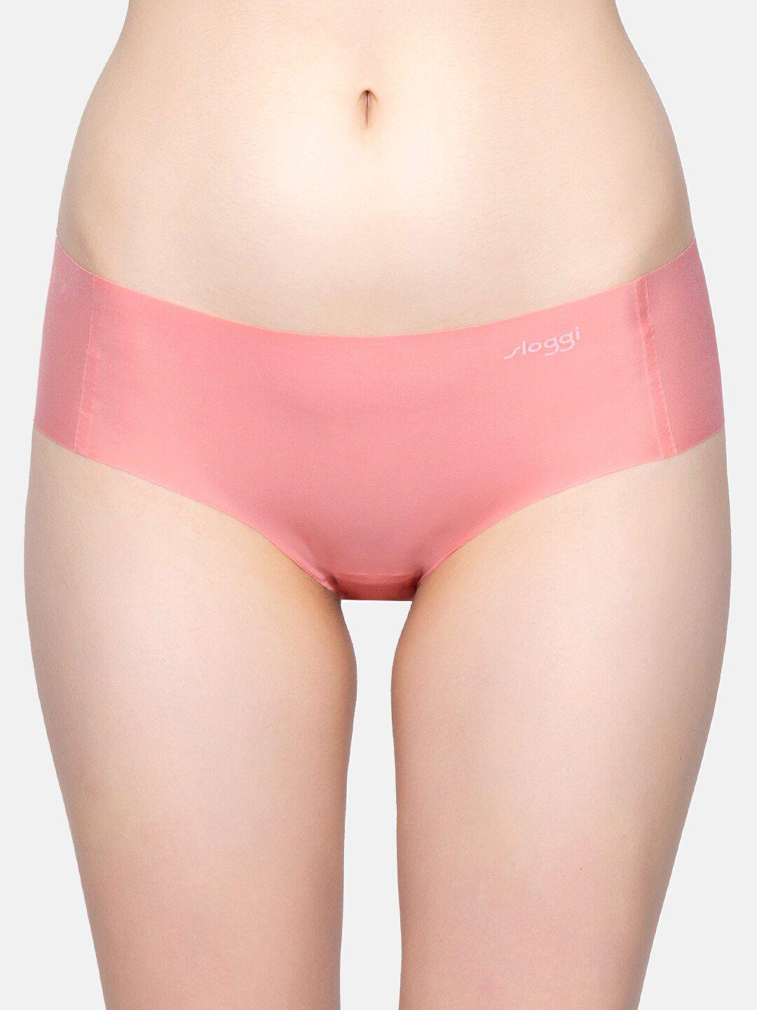 sloggi women pink solid anti-odour basic brief 10186739 nd