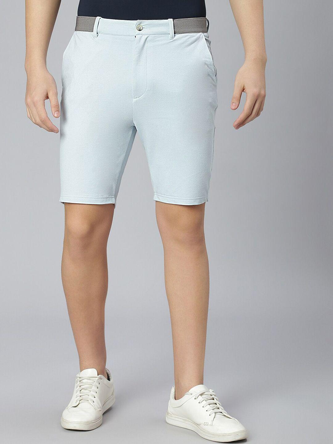 slowave men high-rise cotton shorts