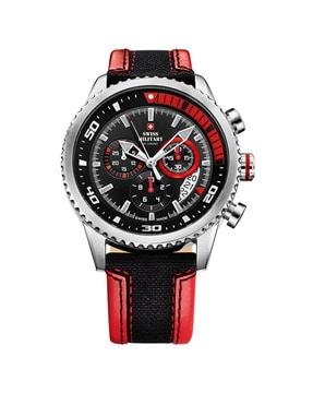 sm34042.07 water-resistant chronograph watch