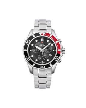 sm34044.01 water-resistant chronograph watch