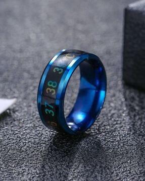 smart temperature degree celsius band ring