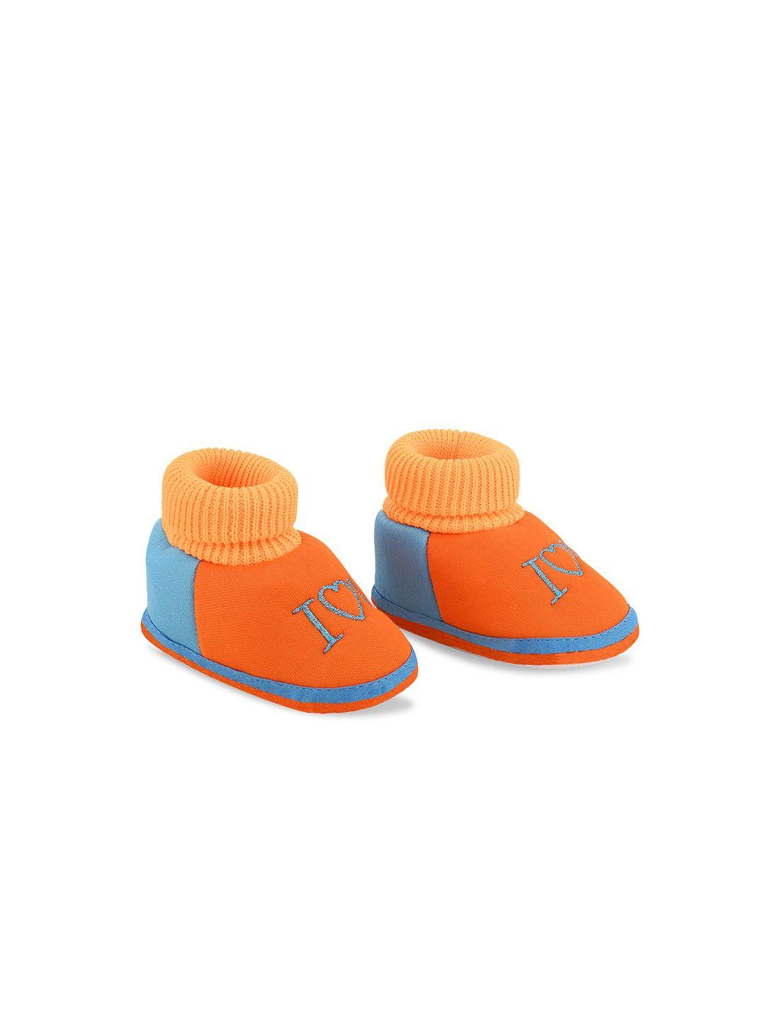 smartots infants colourblocked pure cotton socks booties