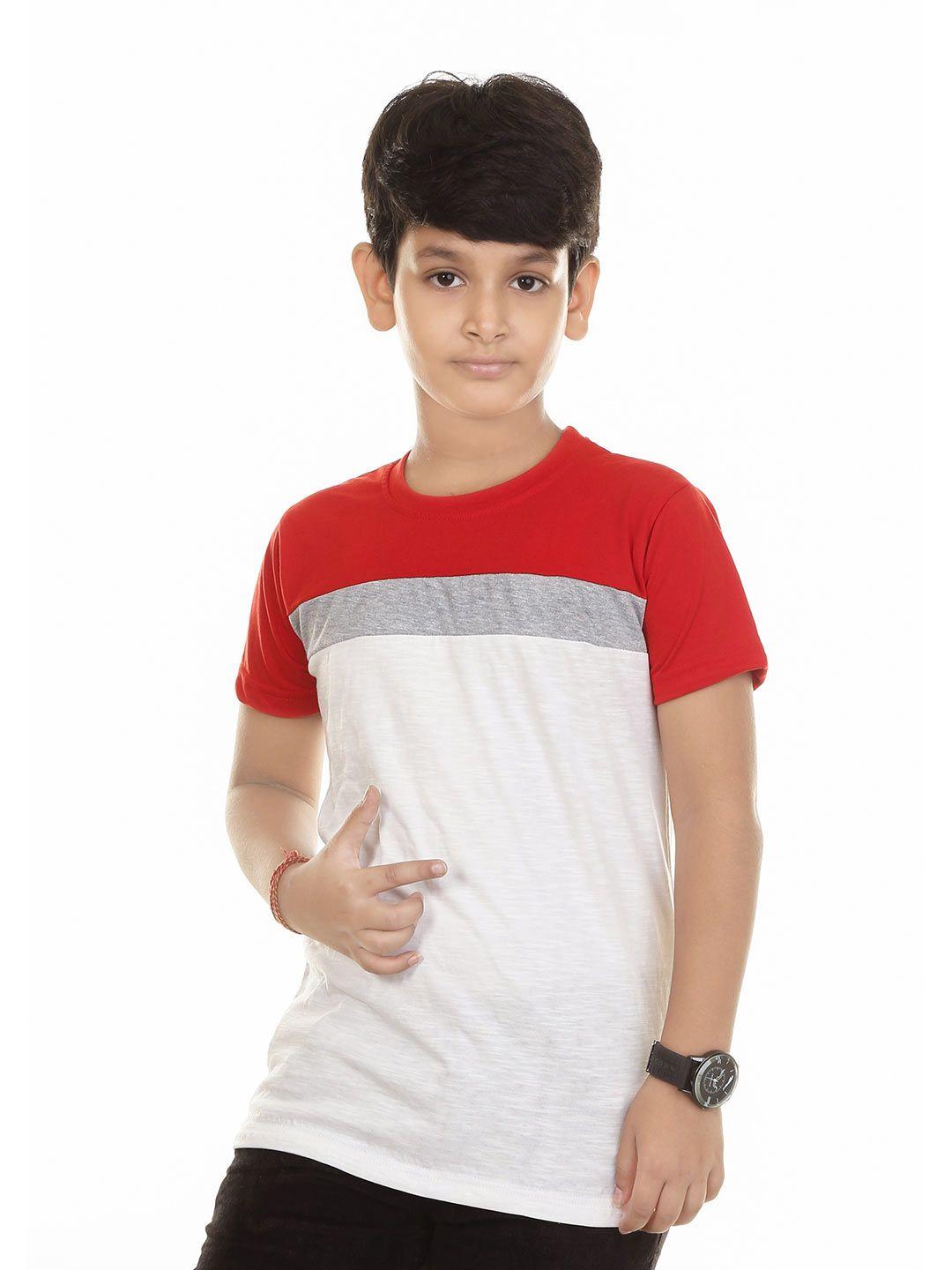 smartraho boys striped cotton t-shirt