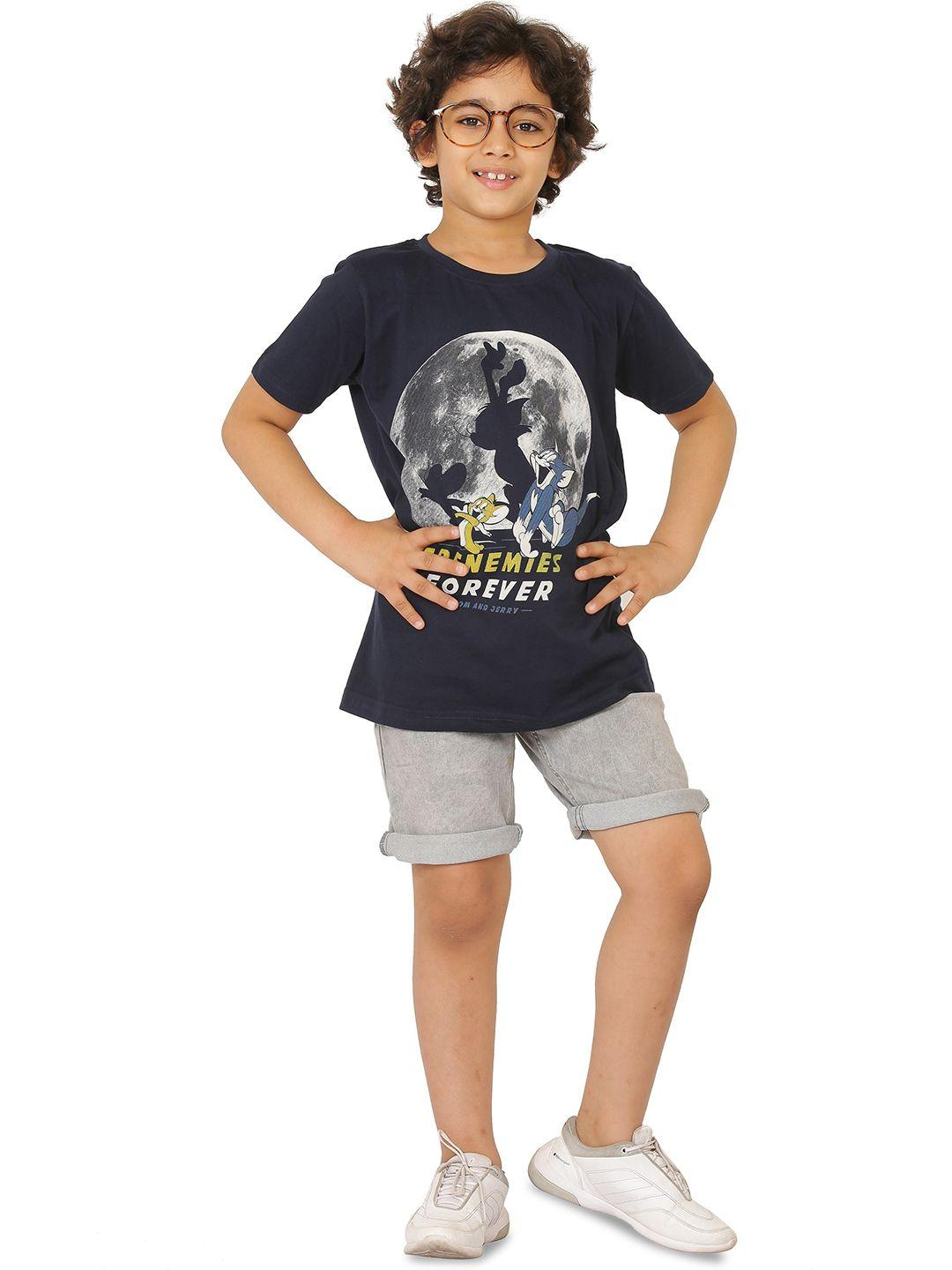 smartraho boys tom & jerry printed t-shirt