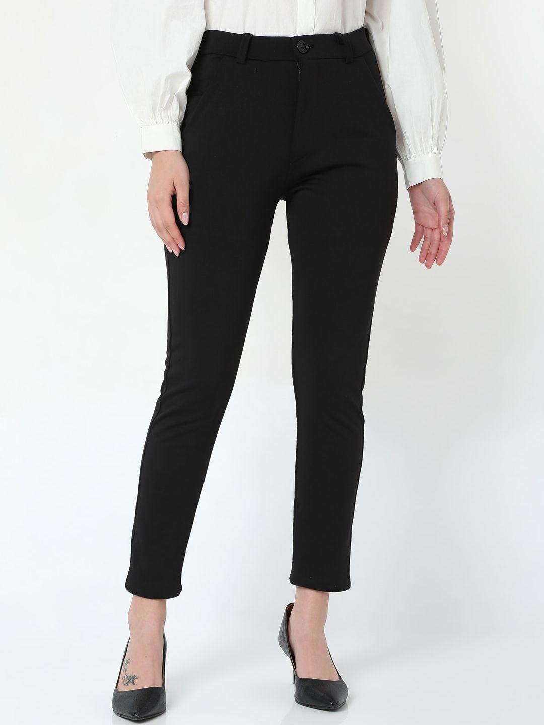 smarty pants women black trousers