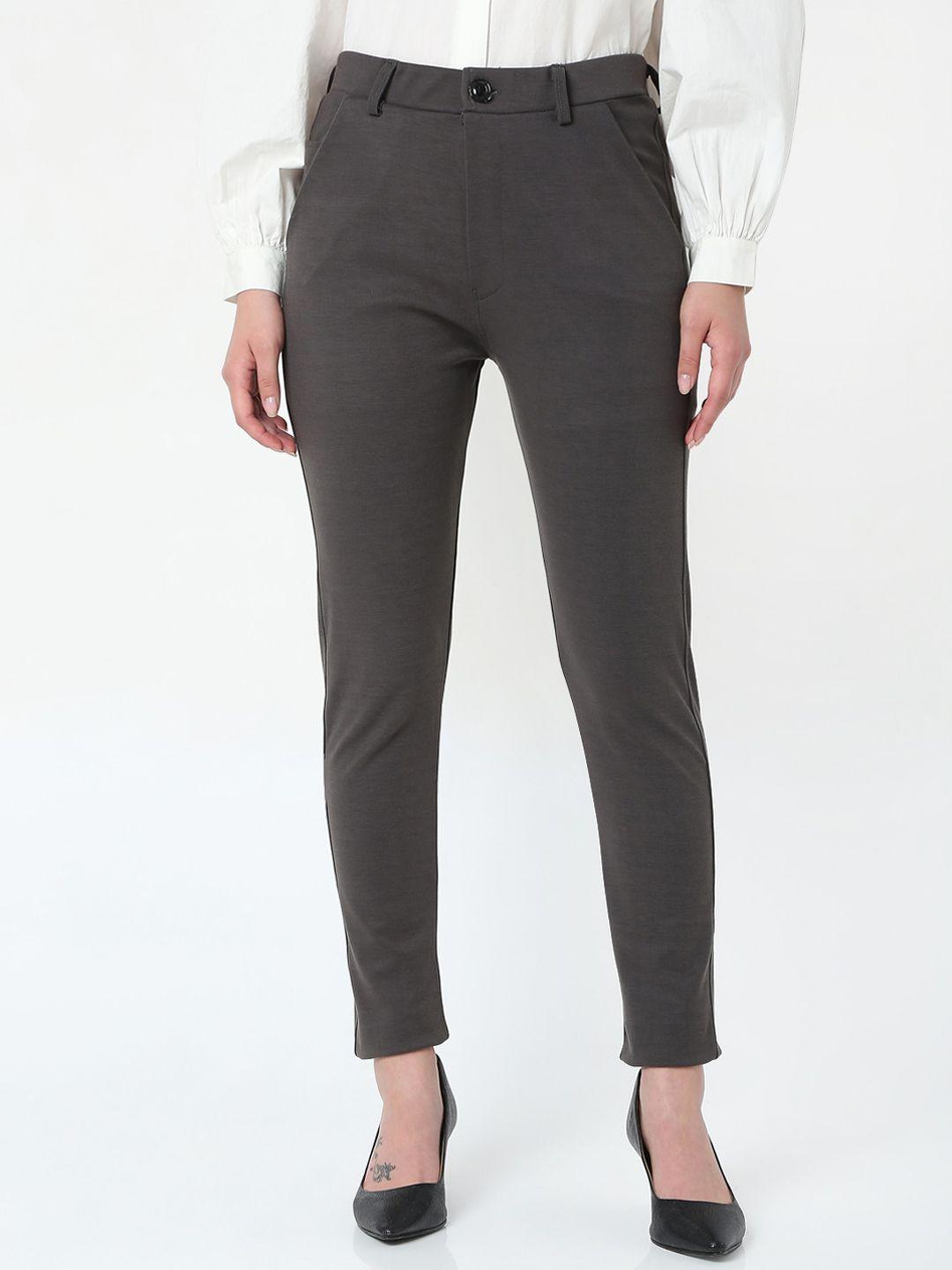 smarty pants women grey trousers