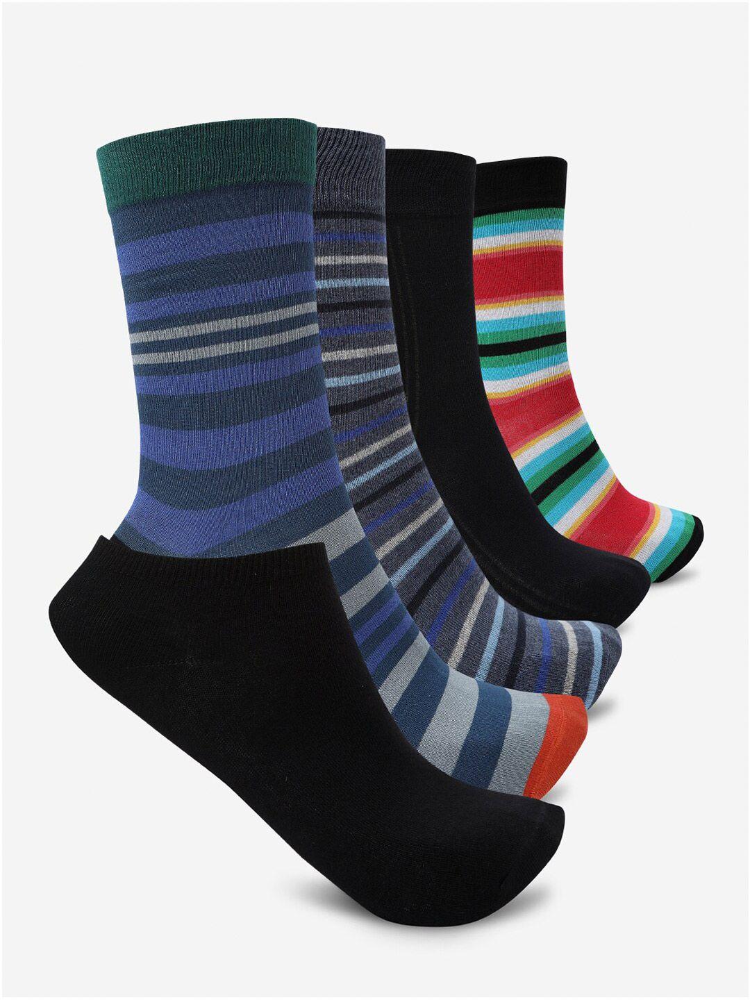 smarty pants unisex pack of 5 assorted cotton striped socks