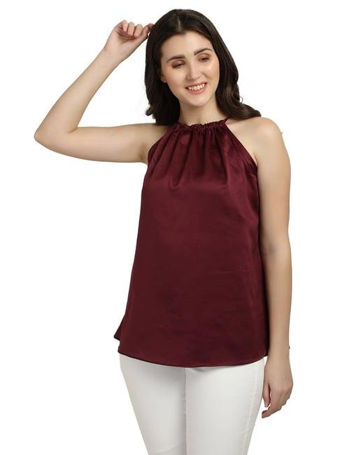 smarty pants wine regular fit top