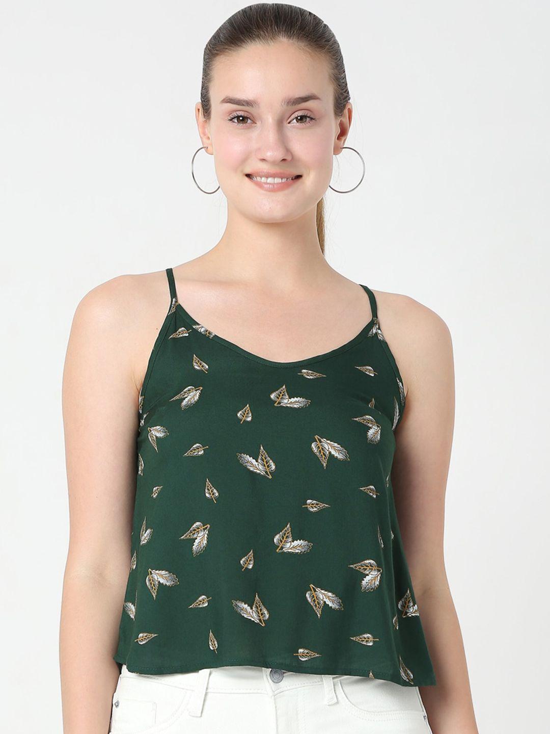 smarty pants women green print top