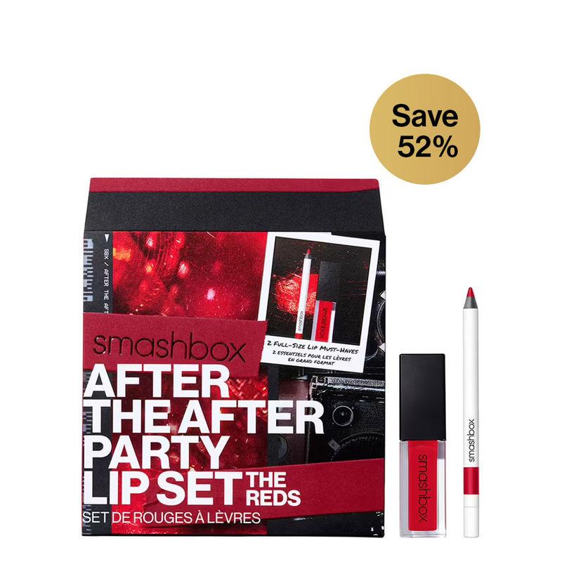 smashbox after the after party lip set the reds