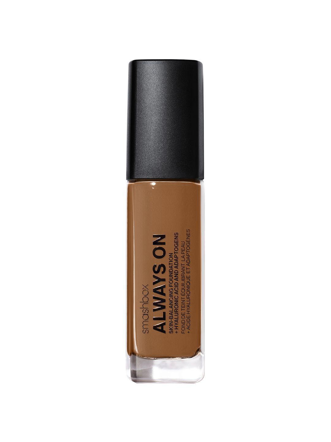 smashbox always on skin-balancing foundation with hyaluronic acid 30 ml - shade d10w