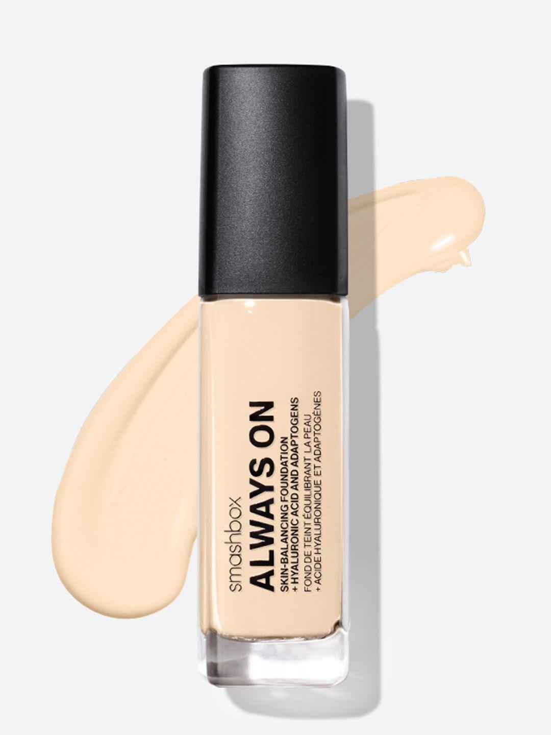 smashbox always on skin-balancing foundation with hyaluronic acid 30 ml - shade f10n