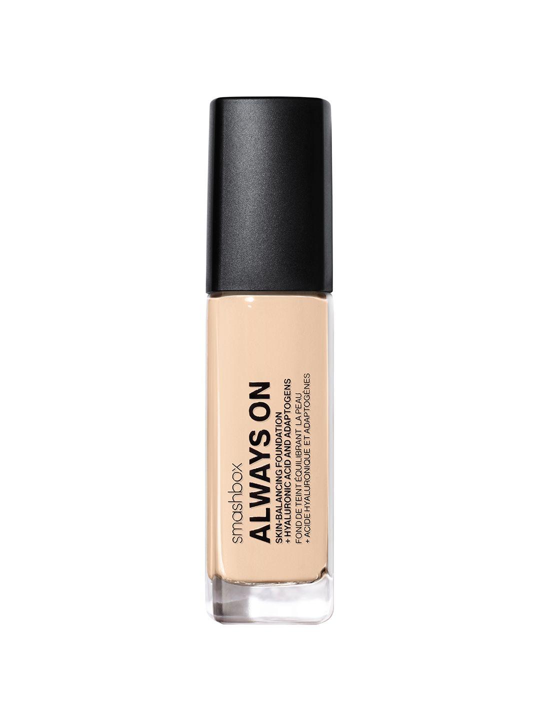 smashbox always on skin-balancing foundation with hyaluronic acid 30 ml - shade f30n