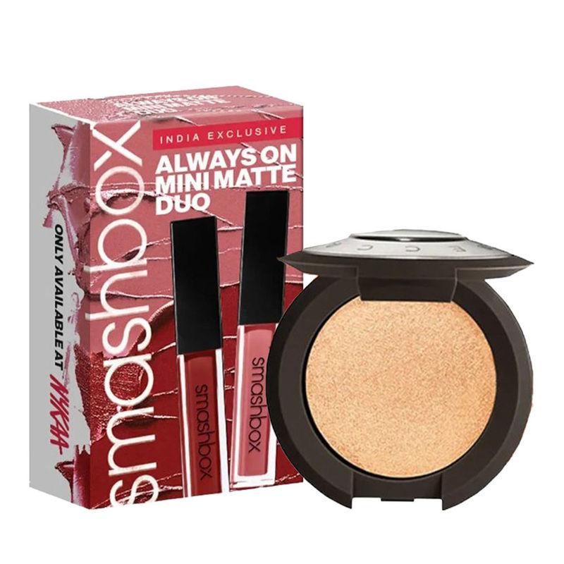 smashbox x becca combo with c-pop + mini matte duo driver's seat & disorderly