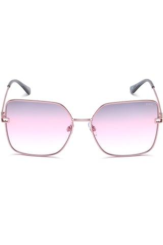 smoke and pink gradient sunglasses