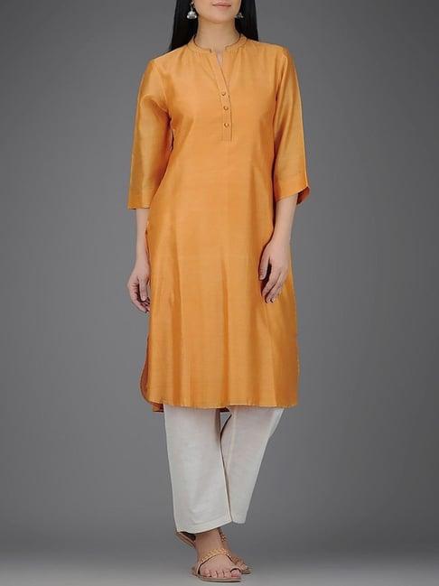 smriti gupta rozanna mustard kurta