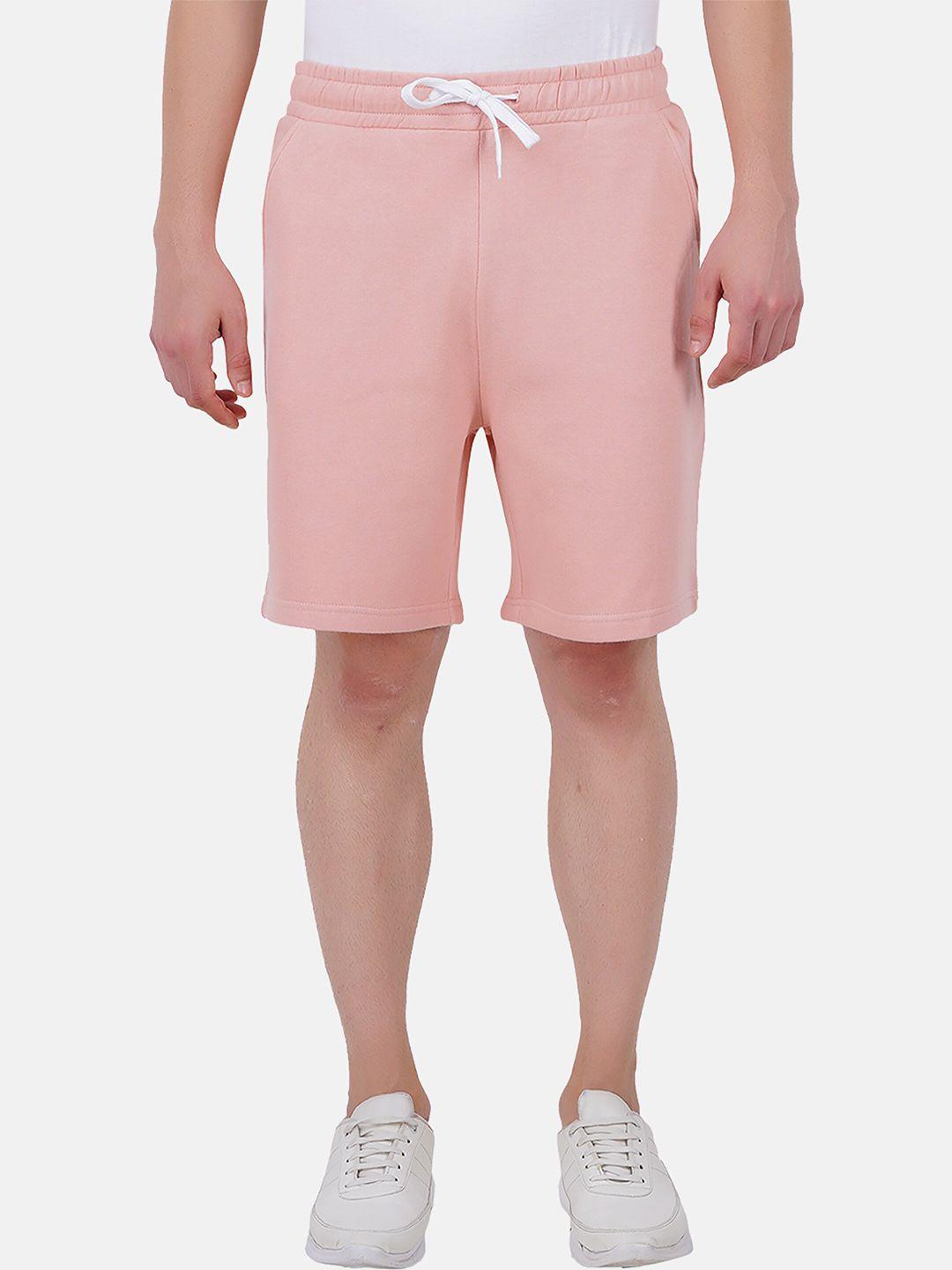 smugglerz inc. men pink solid pure cotton boxers