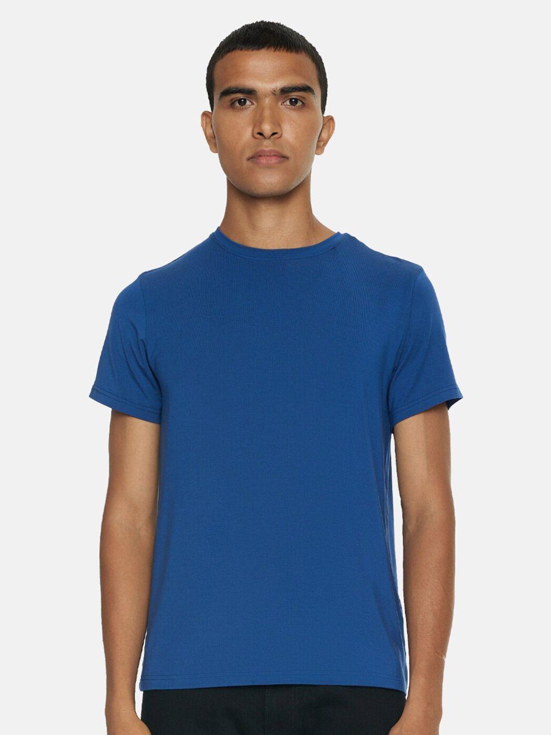 smugglerz inc men blue t-shirt