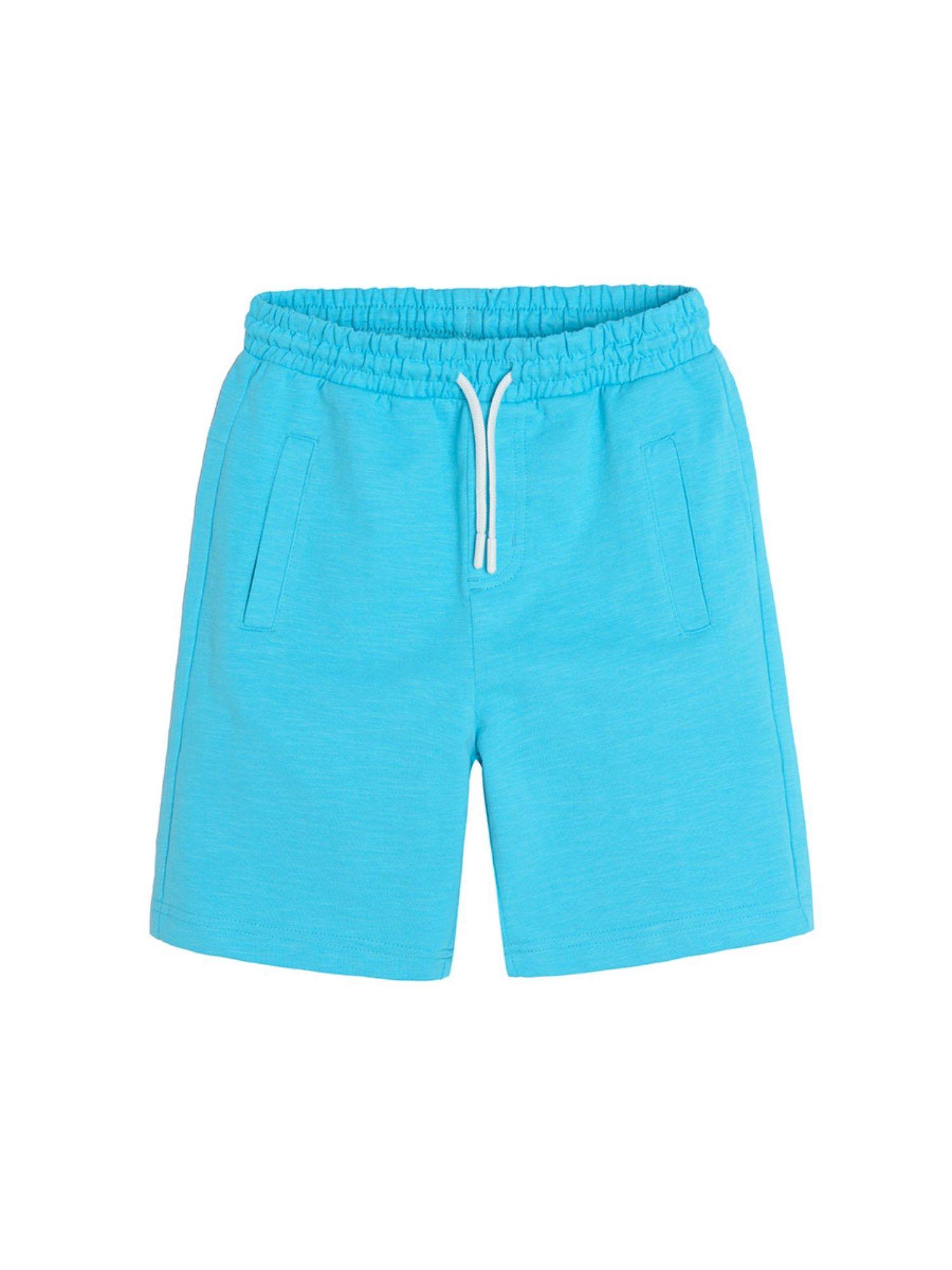 smyk boys blue solid shorts