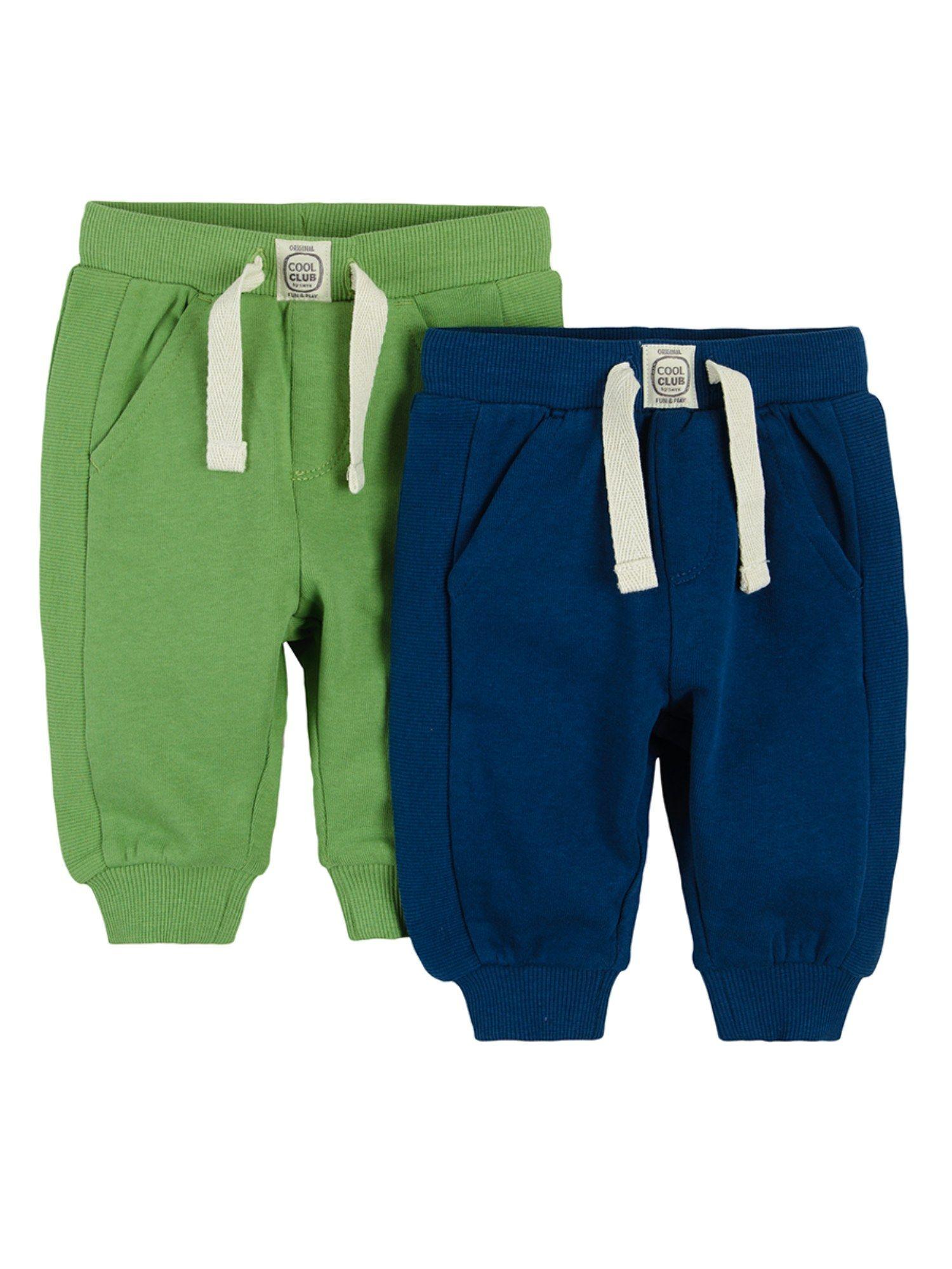 smyk boys multi-color joggers (pack of 2)