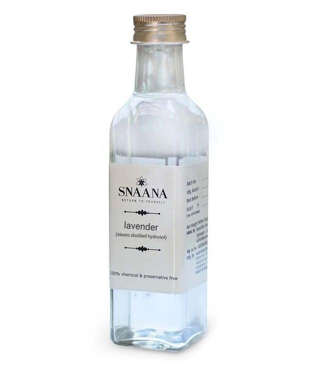 snaana steam distilled hydrosol - lavender - 250 ml