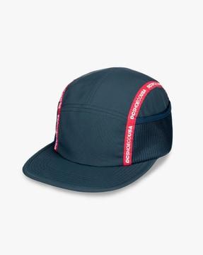 snapback cap with signature branding