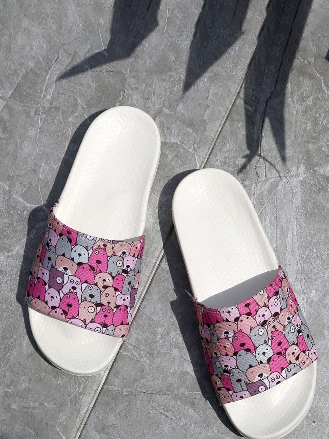 sneakers villa women printed sliders