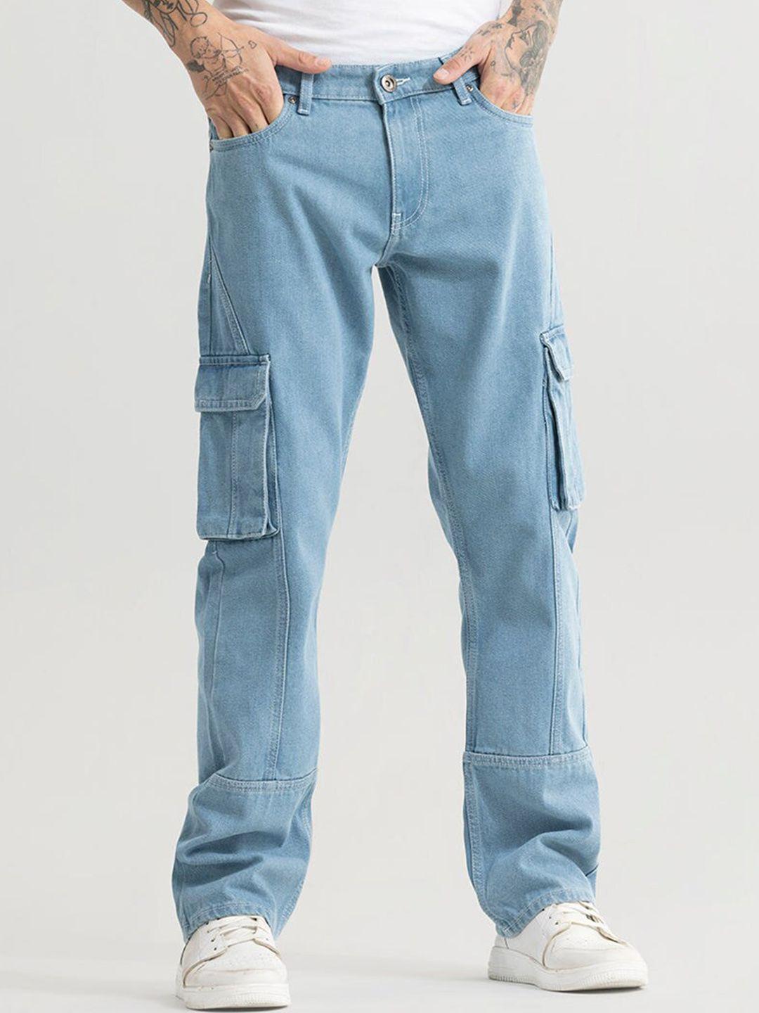 snitch-men-blue-sphinx-straight-fit-clean-look-stretchable-cotton-cargos-jeans