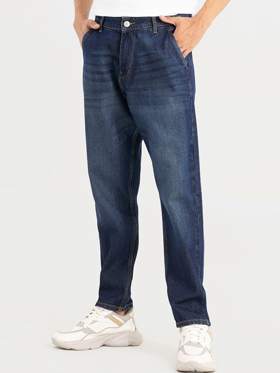 snitch-men-relaxed-fit-clean-look-light-fade-stretchable-cotton-jeans