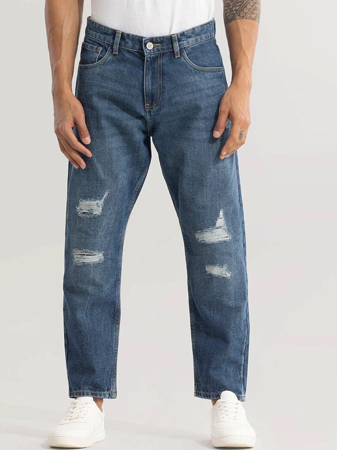 snitch-men-relaxed-fit-highly-distressed-heavy-fade-stretchable-jeans