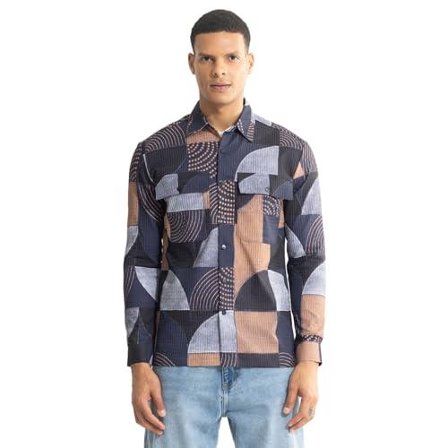 snitch charcoal grey geometric jacket