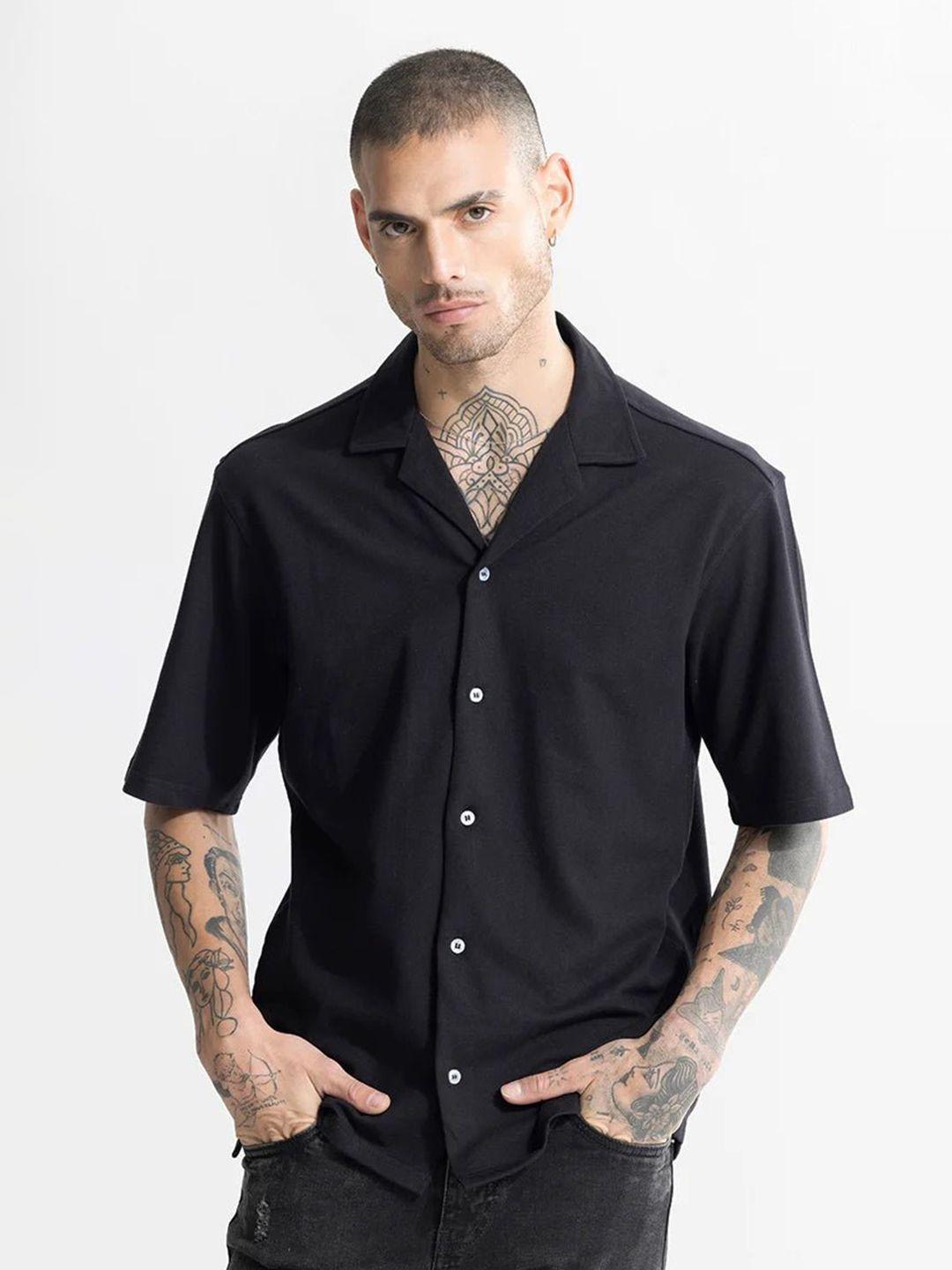 snitch classic oversized cotton casual shirt