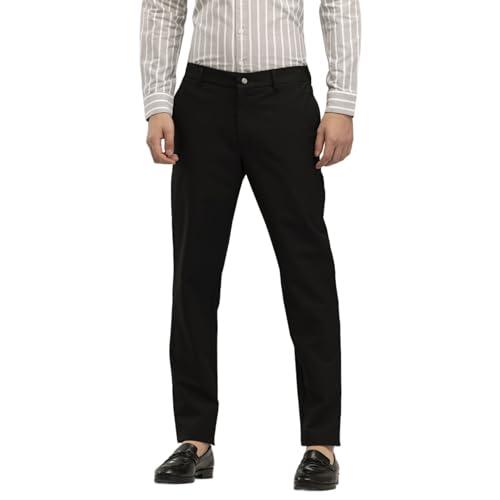 snitch ingrid black slim chinos