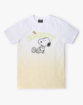 snoopy dip dye t-shirt
