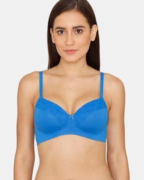 snuggle up padded non-wired 3/4th coverage basic bra